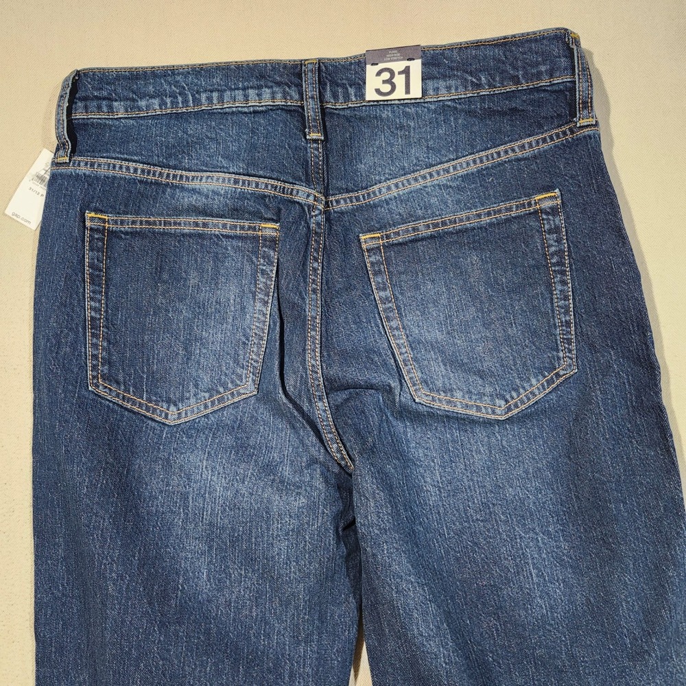 GAP NWT Vintage Flare High Rise Jean Dark Wash Blue Denim Women Sz 31 12P Petite - Picture 13 of 15